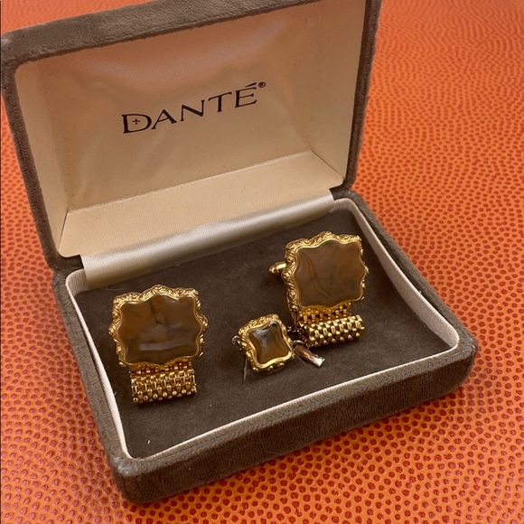Danté vintage cufflinks and Tie Tack NWOT - Picture 6 of 14